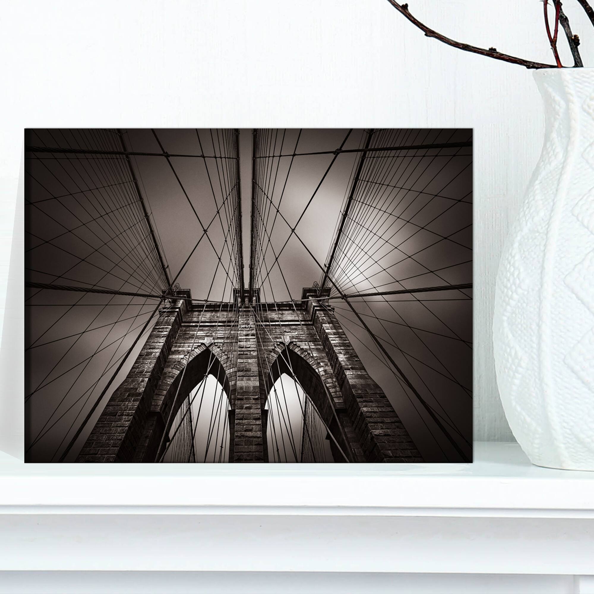 Designart - Brooklyn Bridge in NYC USA